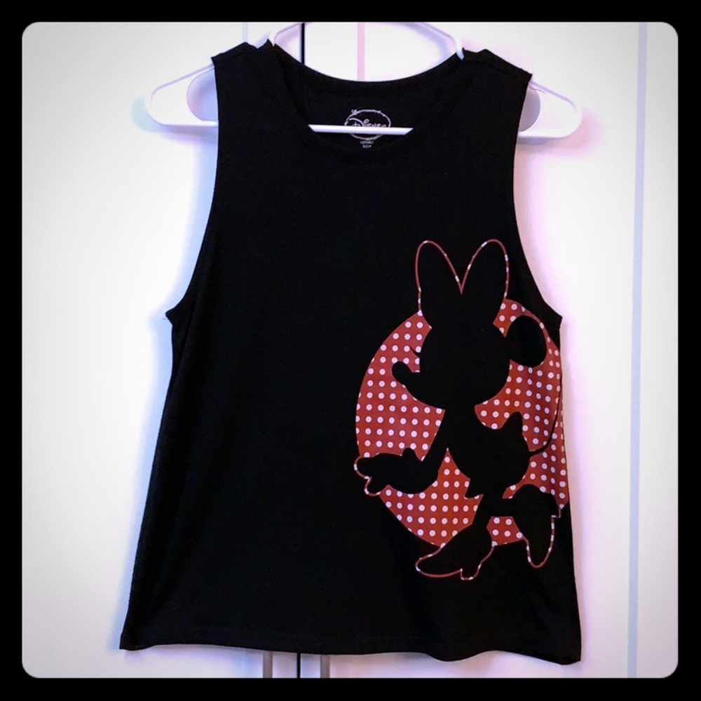 Disney Minnie Mouse black tank top - Size S